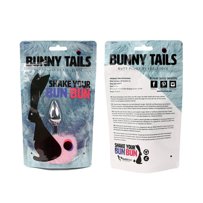 Bunny Tails Butt Plug – Pink - myjoy