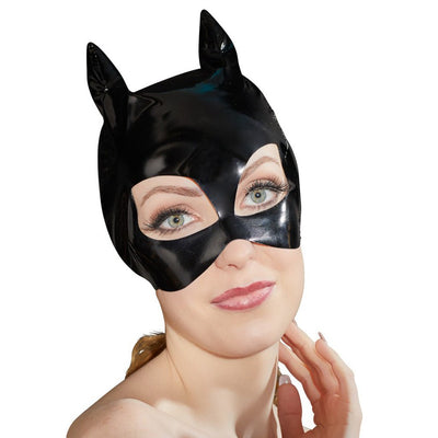 Cat Maske aus Lack (Schwarz) - myjoy