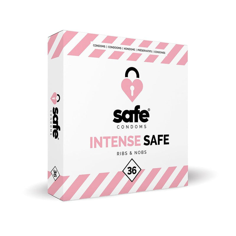 SAFE Kondom «INTENSE SAFE» Ribs & Nobs - myjoy