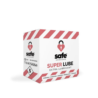 SAFE Kondom «SUPER LUBE» Extra Lubricant - myjoy