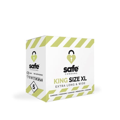 SAFE Kondome «KING SIZE XL» Extra Long & Wide - myjoy