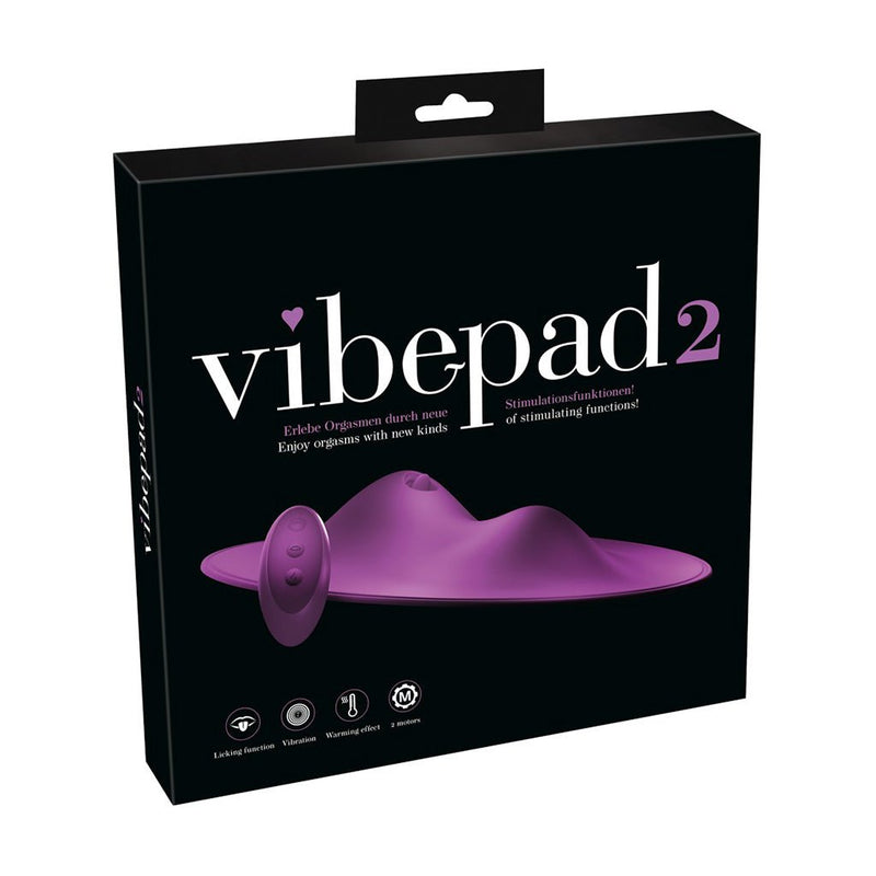 Vibepad 2 - Handfreie Stimulation mit Wärme - myjoy